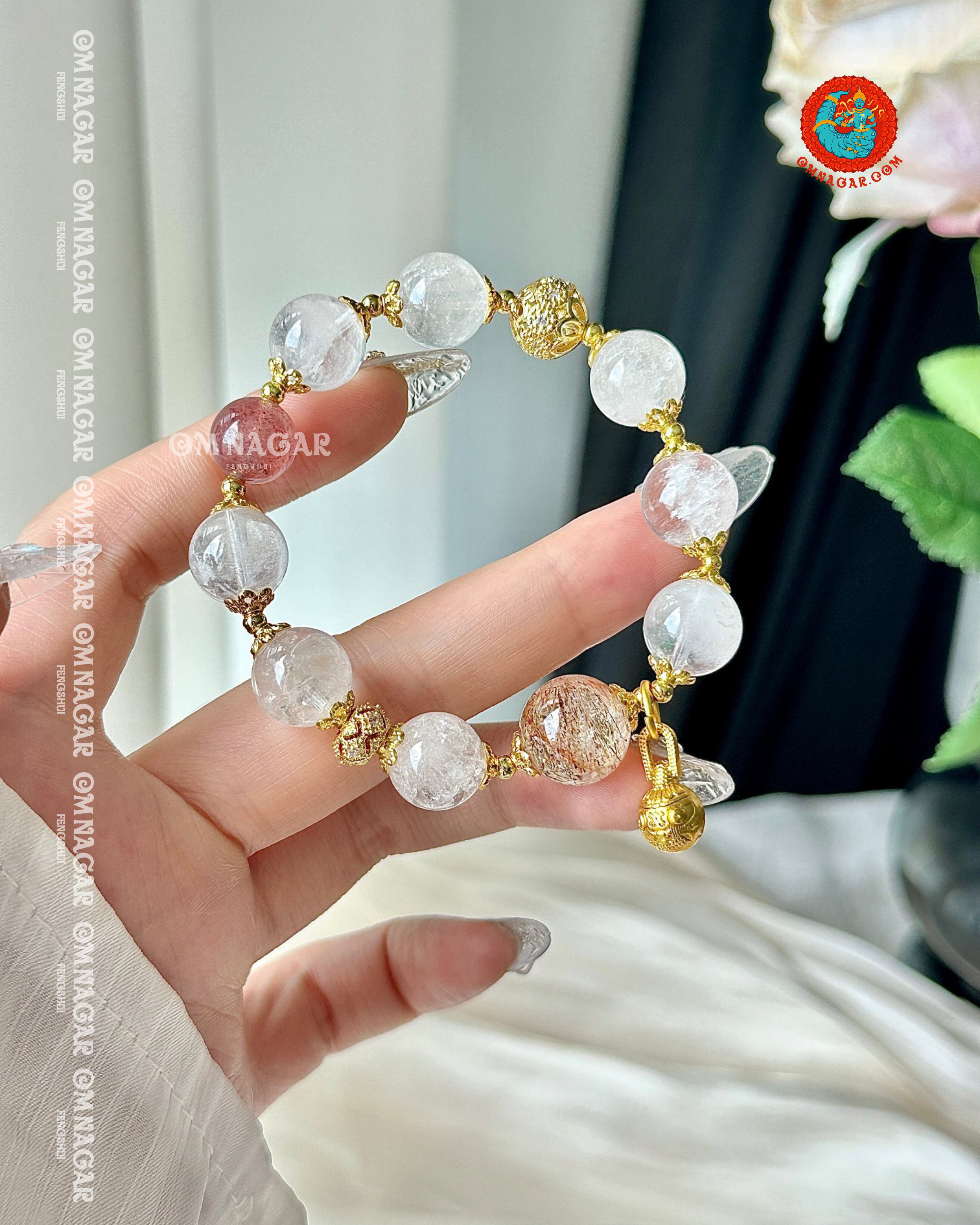 White Moon Serenity Bracelet
