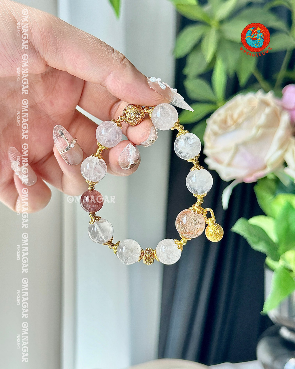 White Moon Serenity Bracelet