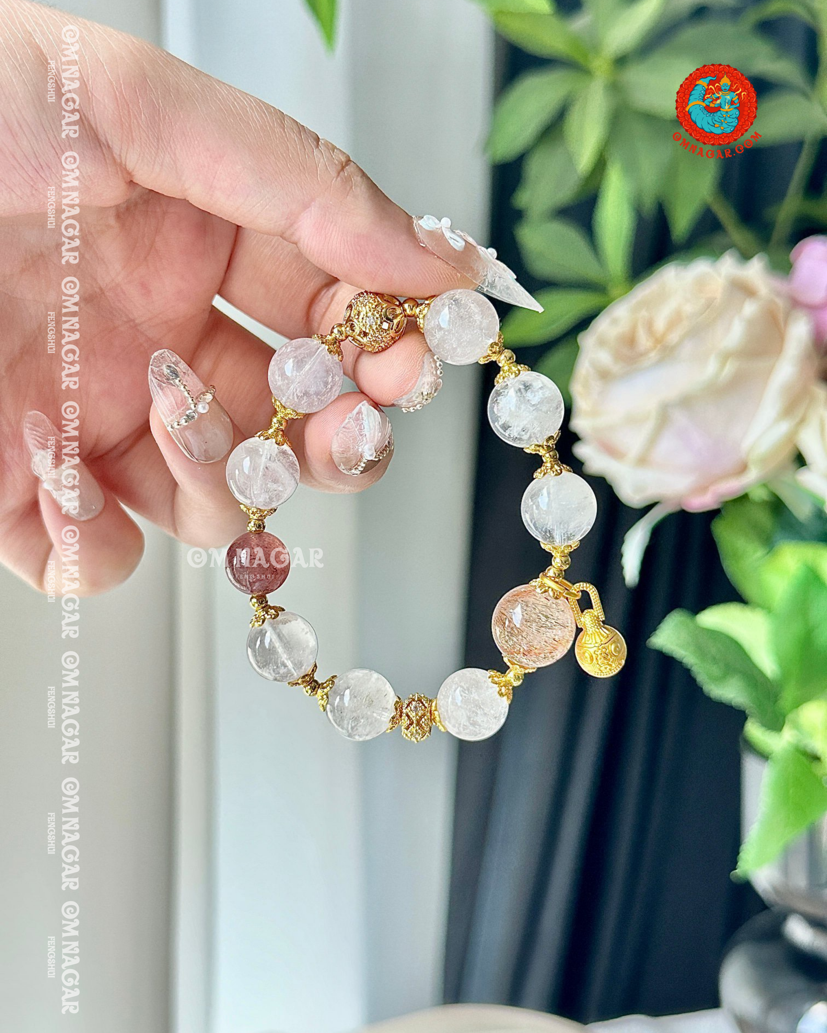 White Moon Serenity Bracelet