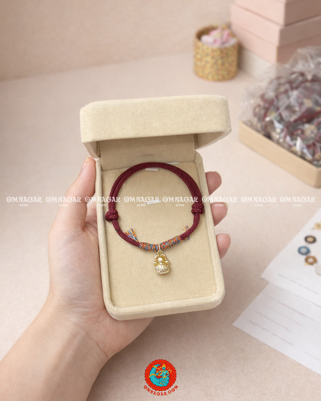 Red Lucky Cat – Wealth & Prosperity Bracelet – 999 Silver (2026)