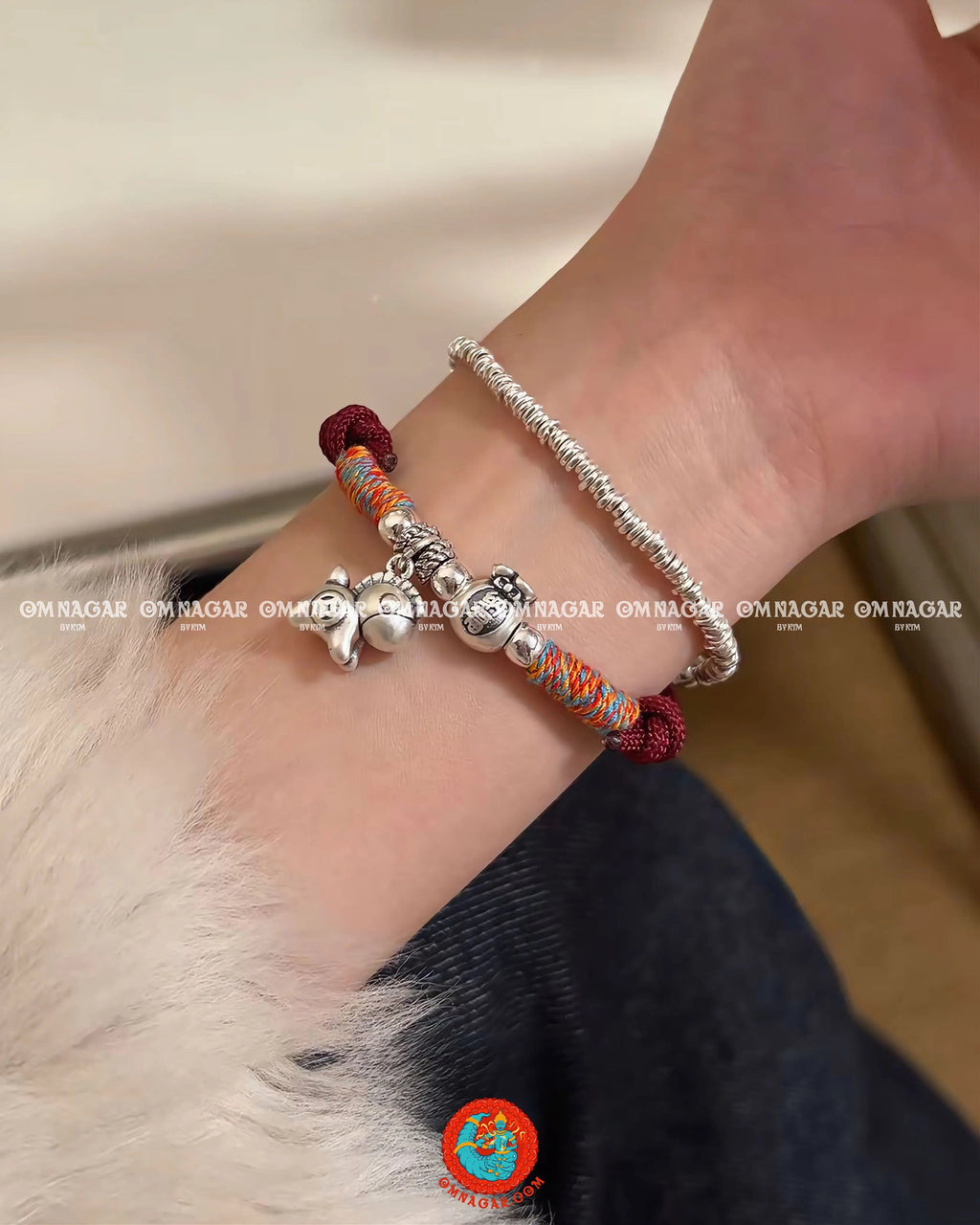 Red Five-Colored Little Horse – Blessings Bracelet – 999 Silver (2026)