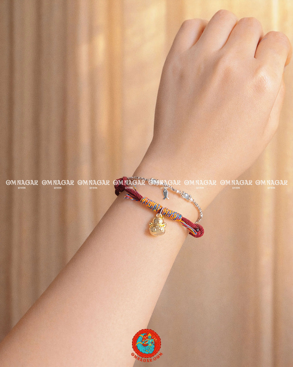 Red Lucky Cat – Wealth & Prosperity Bracelet – 999 Silver (2026)